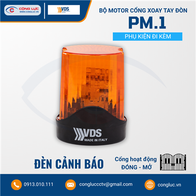 Bộ Motor Cổng Xoay Tay Đòn PM.1