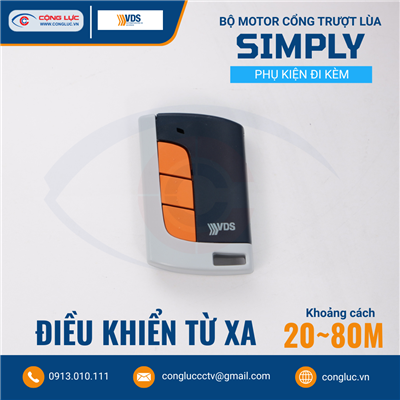 Bộ Motor Cổng Trượt Lùa VDS SIMPLY