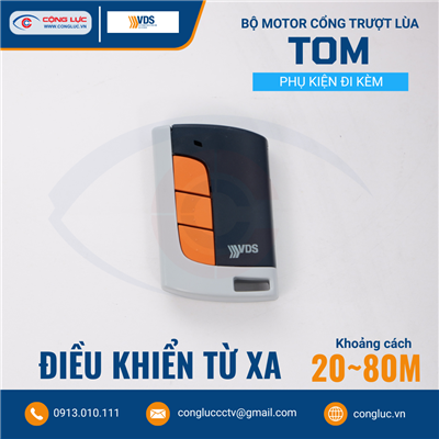 Bộ Motor Cổng Trượt Lùa VDS TOM 