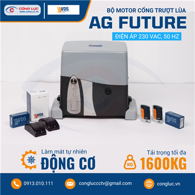 Bộ Motor Cổng Trượt Lùa VDS AG FUTURE