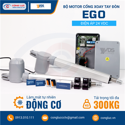 Bộ Motor Cổng Xoay Tay Đòn EGO