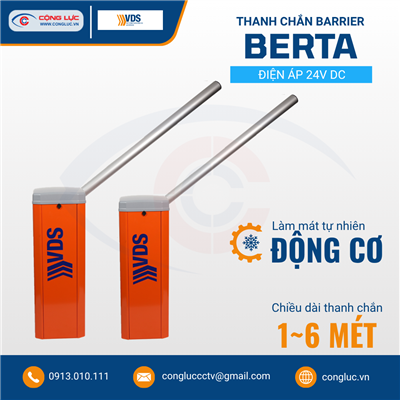 Thanh Chắn Barrier BERTA - Tự Động Hoá Cho Rào Chắn Đường Bộ