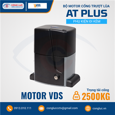 Bộ Motor Cổng Lùa Tự Động VDS AT PLUS