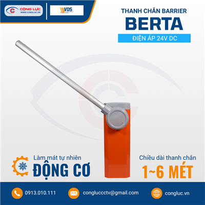 Thanh Chắn Barrier BERTA - Tự Động Hoá Cho Rào Chắn Đường Bộ
