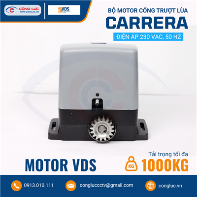 Bộ Motor Cổng Trượt Lùa VDS CARRERA