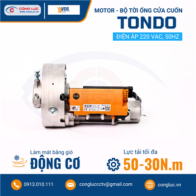 Motor Bộ Tời Ống VDS TONDO – Điều Khiển Cửa Cuốn