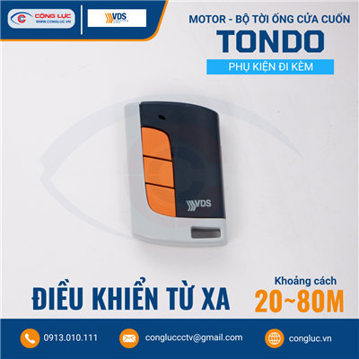 Motor Bộ Tời Ống VDS TONDO – Điều Khiển Cửa Cuốn