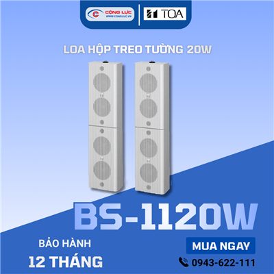 Loa hộp 20W TOA BS-1120W