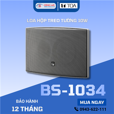 Loa hộp treo tường 10W TOA BS-1034