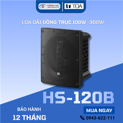 Loa dải đồng trục TOA HS-120B