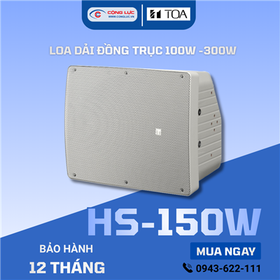 Loa dải đồng trục TOA HS-150W