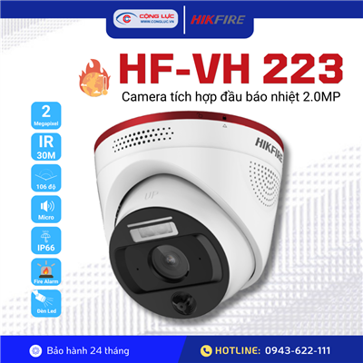 Camera giám sát nhiệt độ Hikfire 2MP HF-VH223