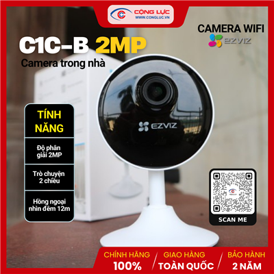 Camera Wifi Ezviz C1C-B 2MP