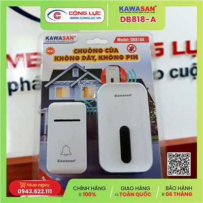 Chuông Cửa Không Dây Kawasan DB818A