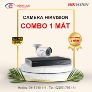 Trọn bộ 1 Camera Hikvision 2.0MP