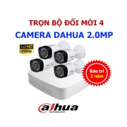Đổi mới 4 Camera Dahua 2.0MP