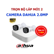 Trọn bộ 2 Camera Dahua 2.0MP