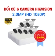 Đổi mới 6 Camera Hikvision 2.0MP