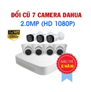 Đổi mới 7 Camera Dahua 2.0MP