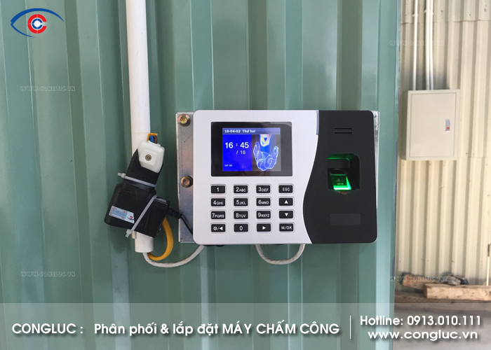 Dự án lắp máy chấm công tại Quận Hải An Công ty điện Bảo Lộc