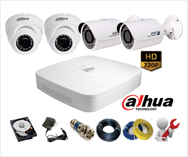 lắp camera dahua tại xưởng gỗ bình minh huyện an dương