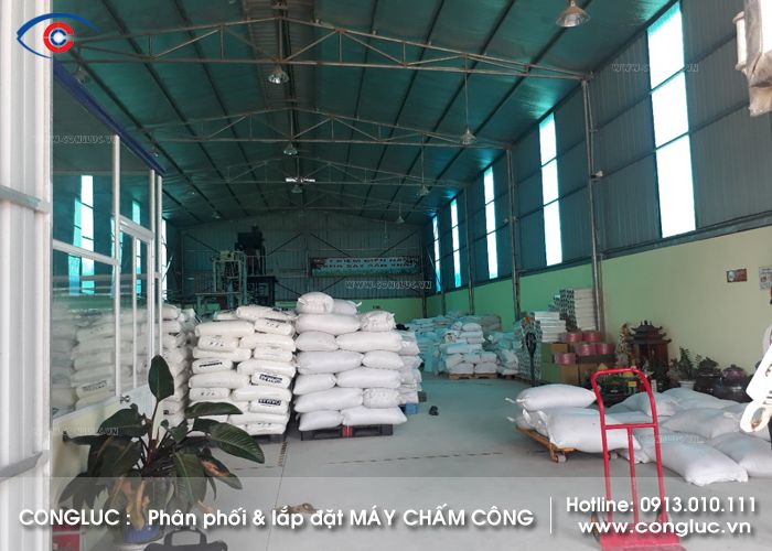 Lắp đặt máy chấm công cho công ty nhựa Phú Sơn Hải Phòng