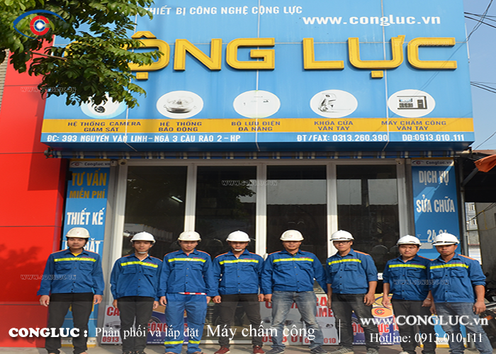 Công ty lắp máy chấm công chuyên nghiệp tại Huyện An Dương Hải Phòng