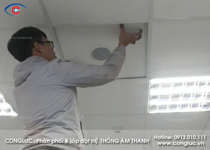 Thi công lắp hệ thống âm thanh toa chuyên nghiệp tại khu chung cư Bắc Sơn Hải Phòng