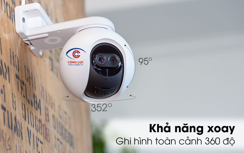 lắp đặt camera ip wifi ezviz c8pf 2mp chính hãng tại Hải Phòng