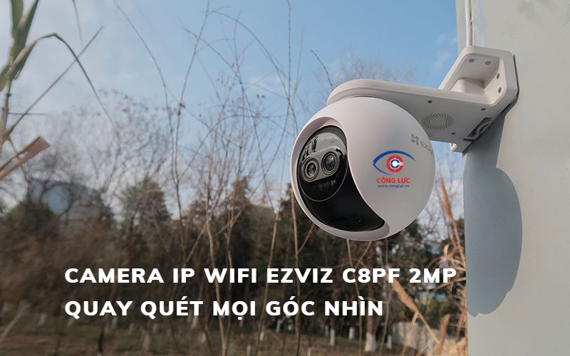 Bán camera ip wifi ezviz C8PF 2MP chính hãng, giá rẻ tại Hải Phòng