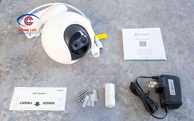 Bán trọn bộ Camera IP wifi Ezviz C8PF giá rẻ tại hải Phòng