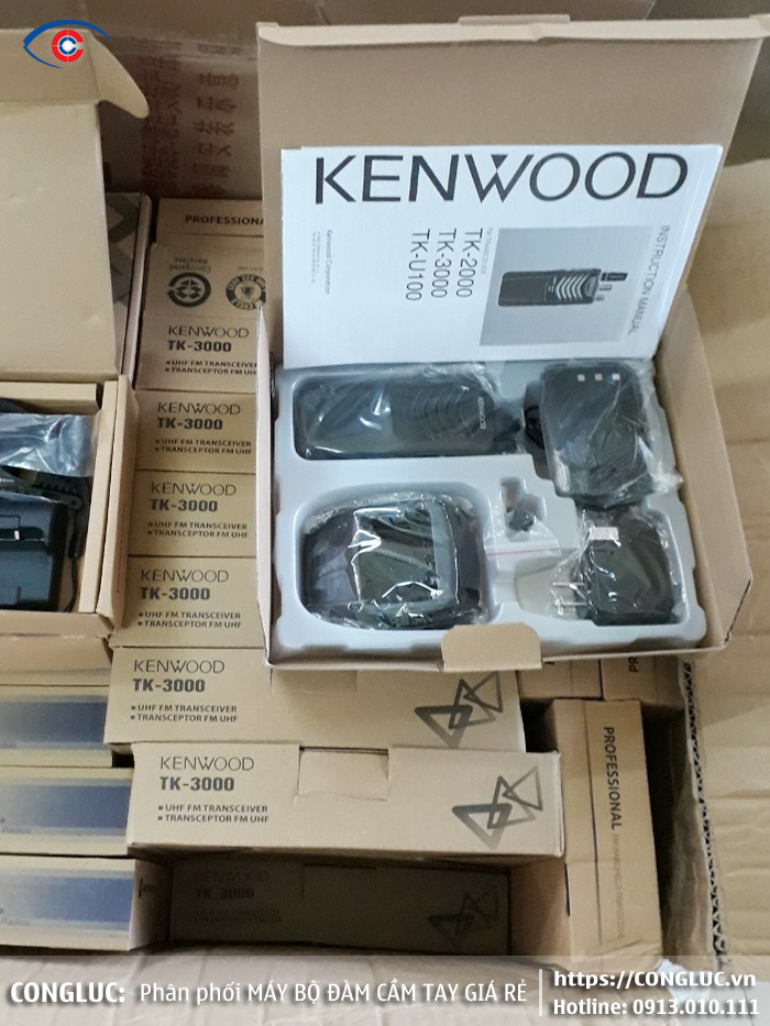 phân phối máy bộ đàm cầm tay Kenwood tk3000 giá rẻ nhất hải phòng