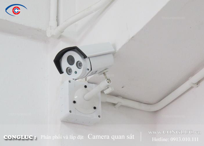Lắp đặt camera quan sát chuyên nghiệp thẩm mỹ cho nhà xưởng