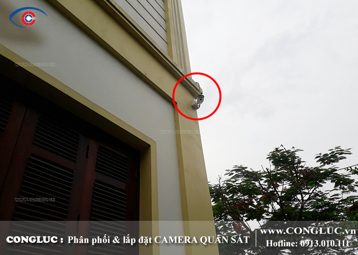 Lắp camera quan sát cho nhà biệt thự tại Kinh Môn Hải Dương