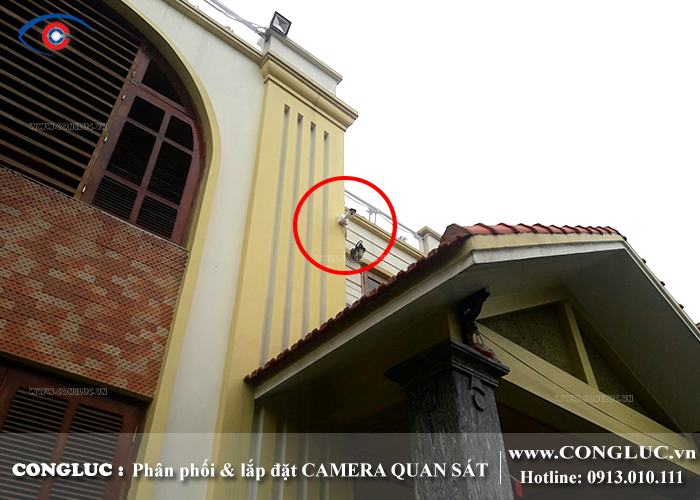 Lắp camera chống trộm nhà biệt thự ở Kinh Môn Hải Dương