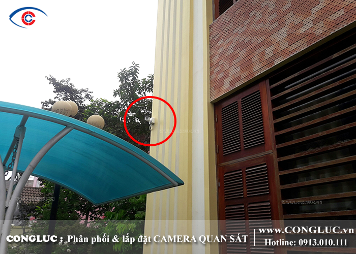 Thi công dự án camera quan sát nhà biệt thự tại tỉnh Hải Dương