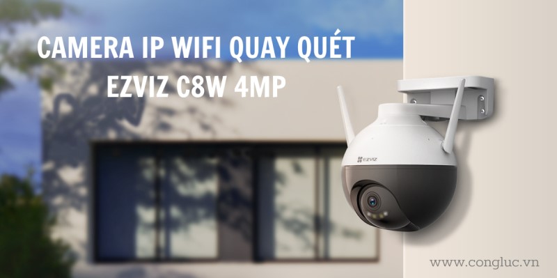 Camera Cộng Lực bán camera ip wifi ezviz c8w giá rẻ