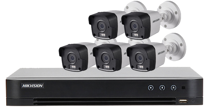 trọn bộ 5 camera hikvision DS-2CD1043G0-I giá rẻ