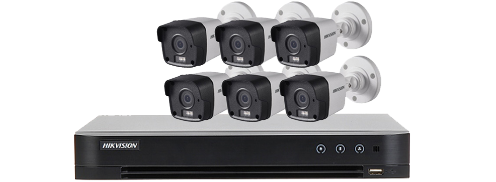 trọn bộ 6 camera hikvision DS-2CD1043G0-I giá rẻ