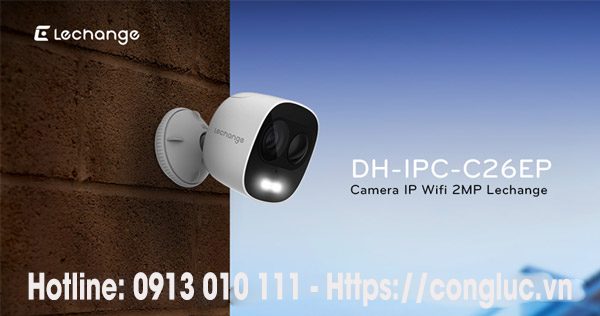 bán camera ip wifi dahua IPC-C26EP giá rẻ nhất hải phòng