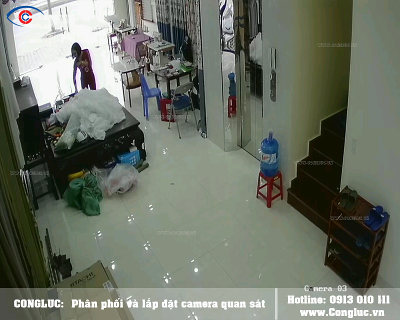 Lắp camera quan sát tại Lê Chân mành rèm Hảo Hảo