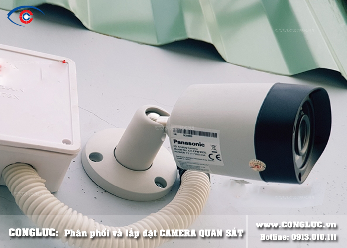 Lắp đặt camera Panasonic chuyên nghiệp tại Hải Phòng