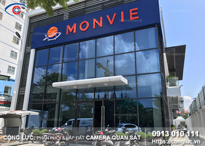 lắp camera quan sát nhà hàng Monvie số 5 lê hồng phong hải phòng 1