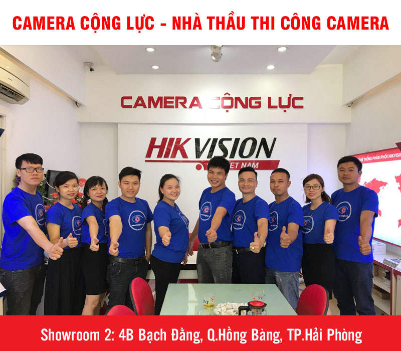 Showroom Camera Cộng Lực 4B Bạch Đằng Hải phòng