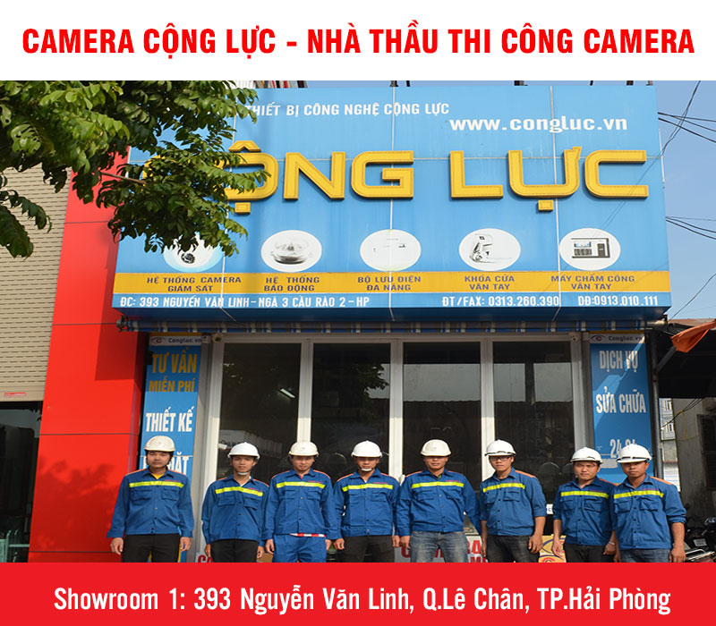 Camera Cộng Lực 393 Nguyễn Văn Linh quận lê chân hải phòng