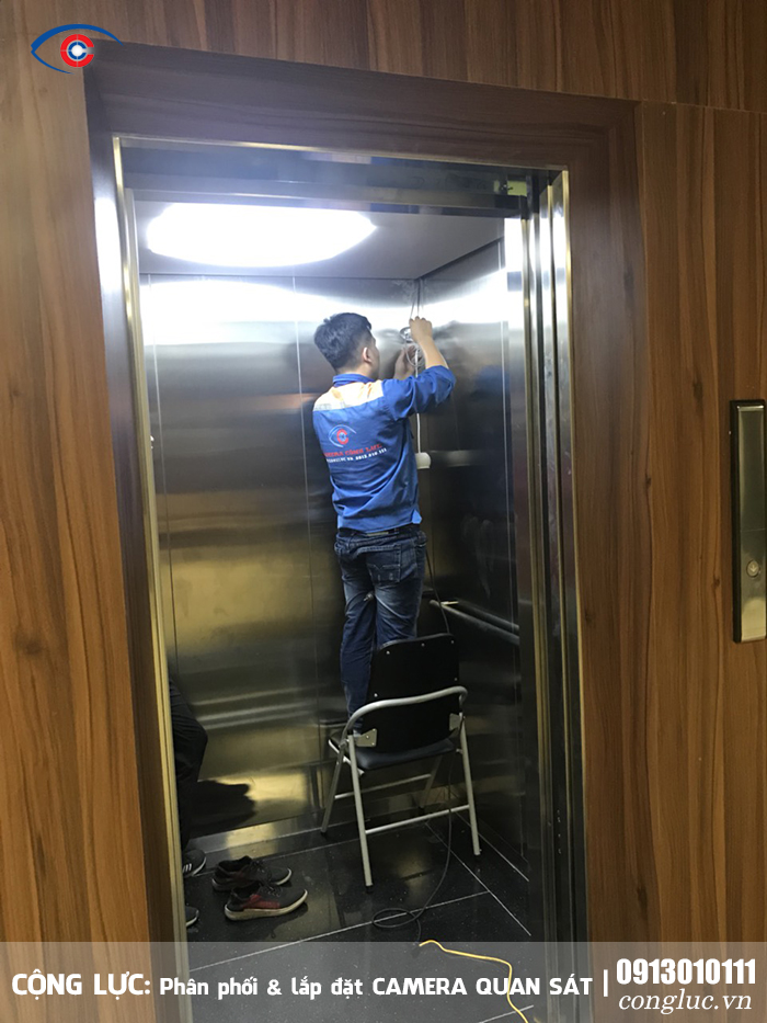 lắp đặt camera cho thang máy tại hải phòng