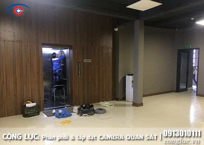 lắp đặt camera quan sát cho thang máy tại hải phòng camera cộng lực