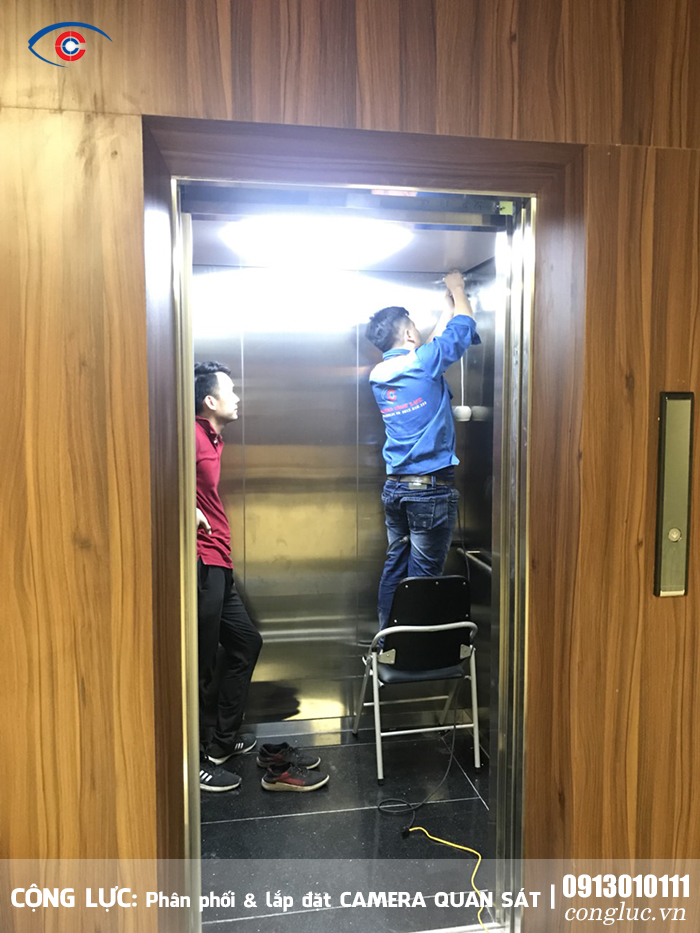 lắp đặt camera quan sát cho thang máy tại hải phòng