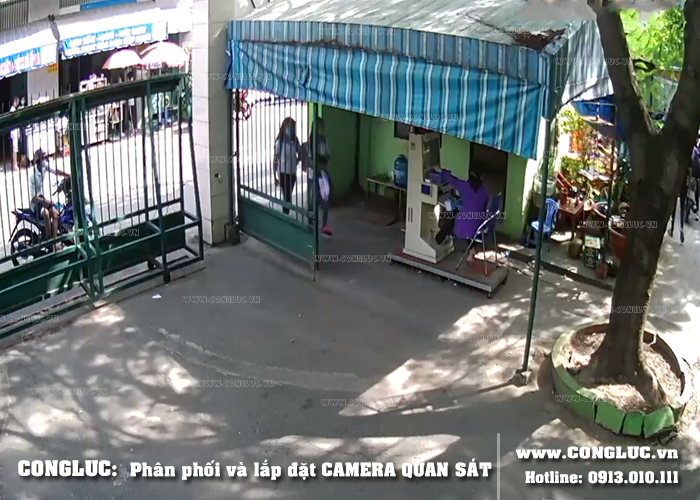 Lắp đặt camera quan sát trường học