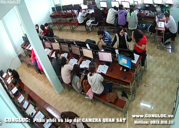 Lắp đặt camera quan sát công ty